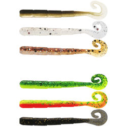 Westin Super Finesse Ned Worm Curltail Sets 5cm/0.5g